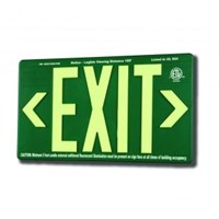 PH100 Photoluminescent Exit Sign